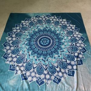 Blue tapestry 59”*59”